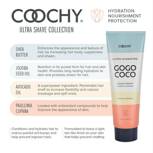 Coochy Shave Ultra Hydrating Mango Coconut