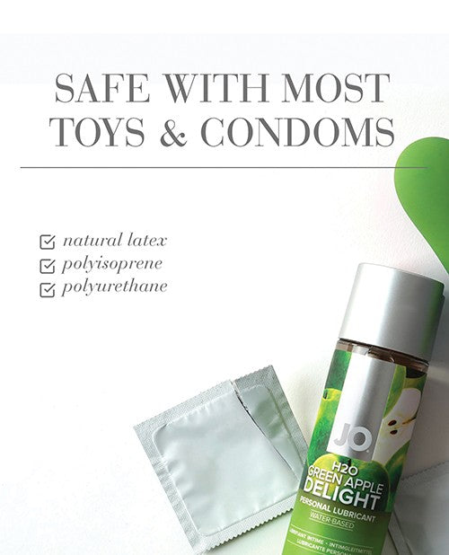 Jo H2O Green Apple Water Based Lubricant