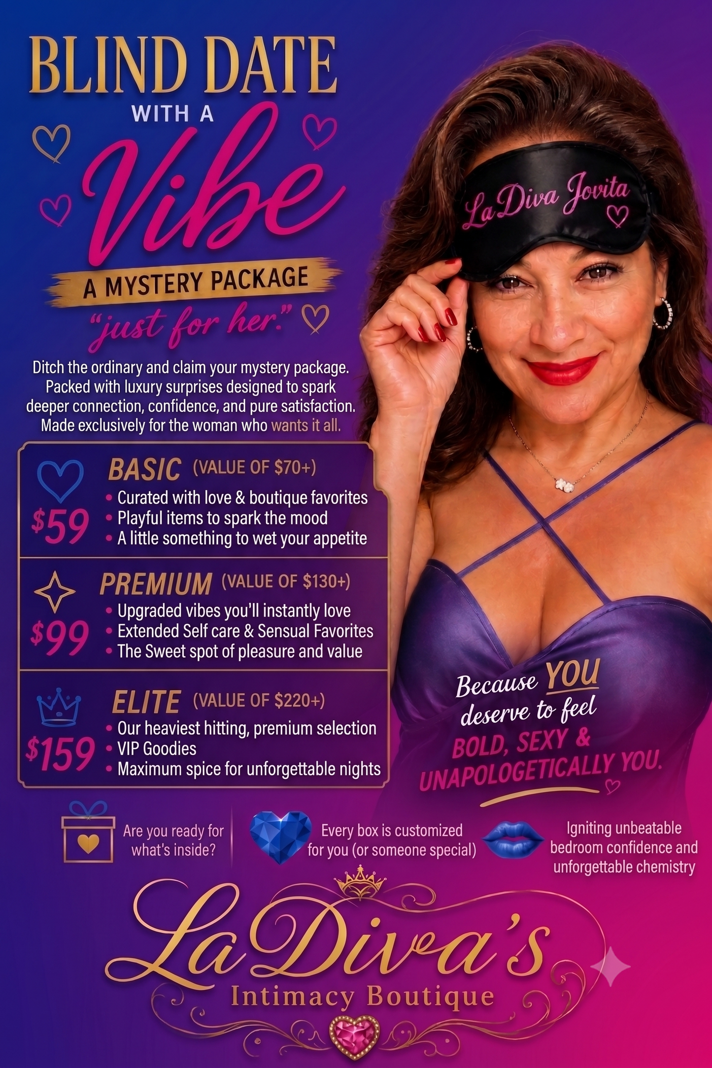 Blind Date with a Vibe Mystery Pkg