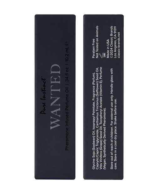 Pheromone Men's Roll on Wanted