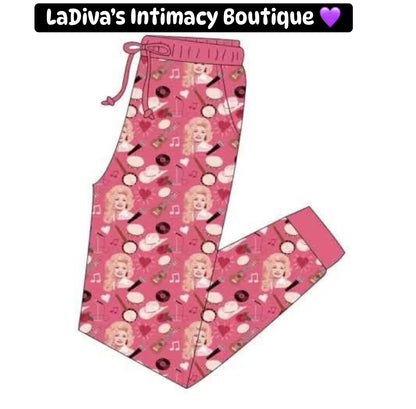 Pre-order Legendary Dolly Parton Bamboo Pants XS - 3X (SHIPS IN NOVEMBER)