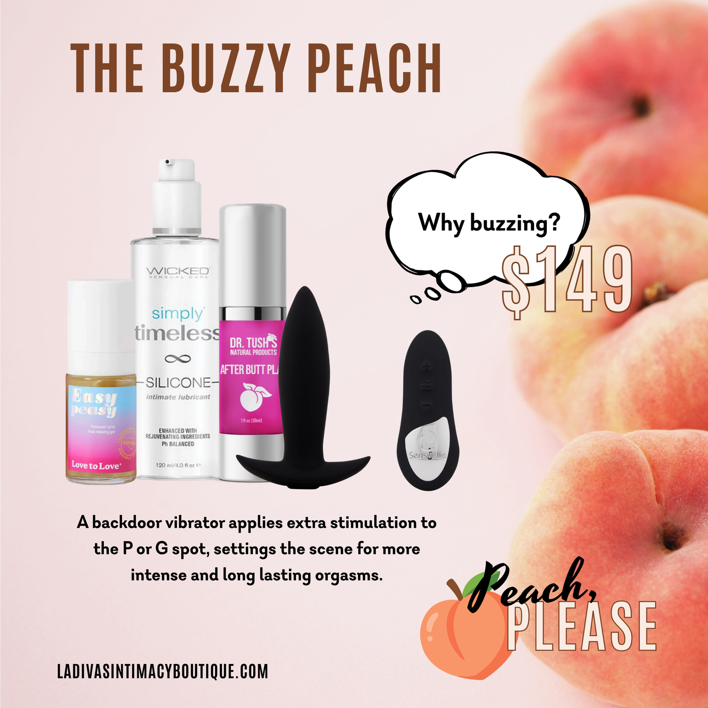 THE BUZZY PEACH 🍑