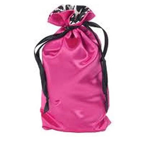 Toy Tote XL                                Fushia w/leopard print lining