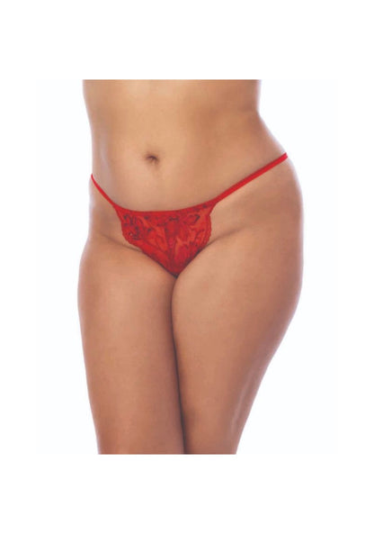 Sequin Embellished Babydoll w/G-String