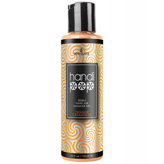 Handipop Hand Job Massage Gel Orange Creamsicle