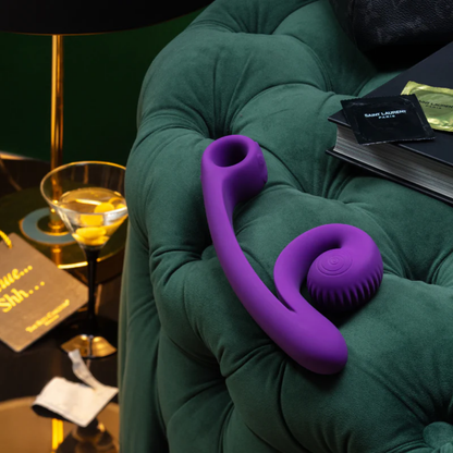Snail Curve Dual Stimulator Vibe *Colors may vary at purchase!