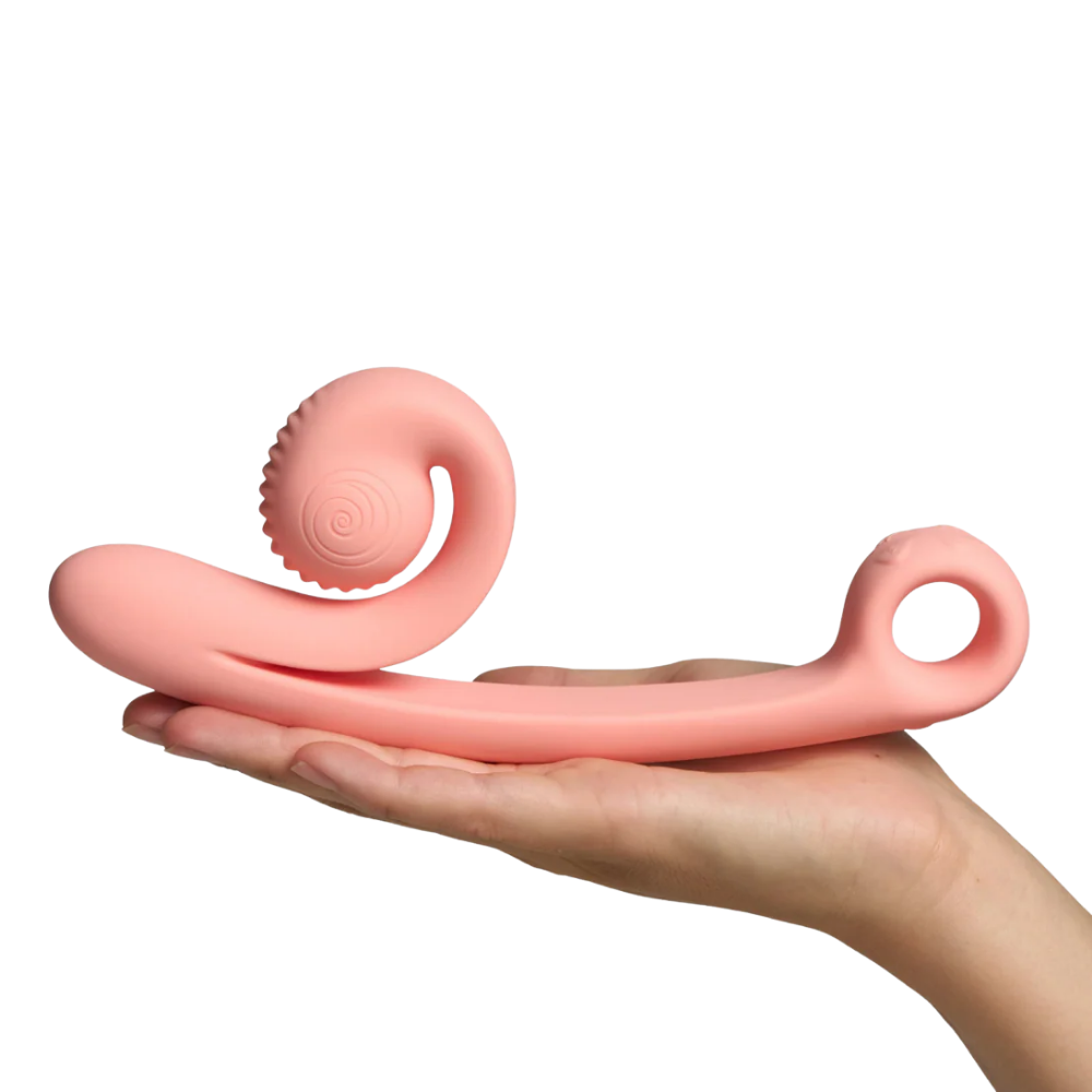 Snail Curve Dual Stimulator Vibe *Colors may vary at purchase!