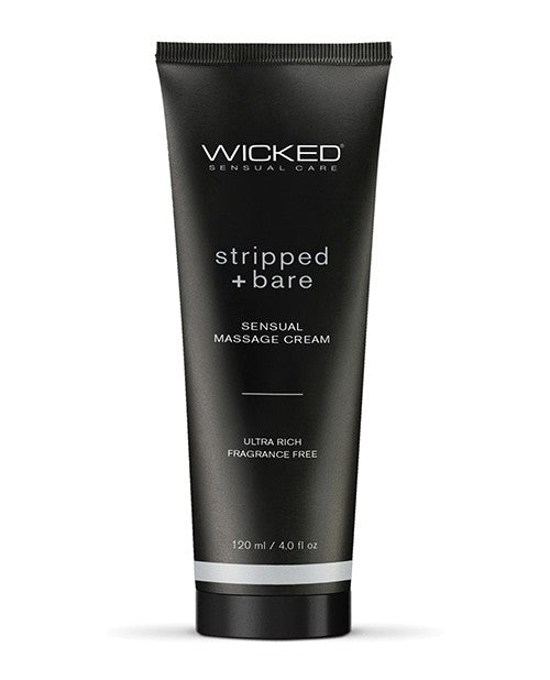 Sensual Care Stripped & Bare Unscented Massage Cream