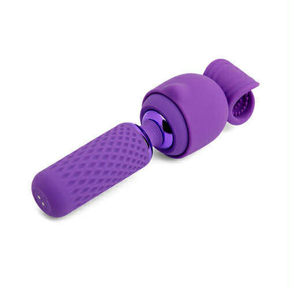 Mini Wand w/Unisex Masturbator attach